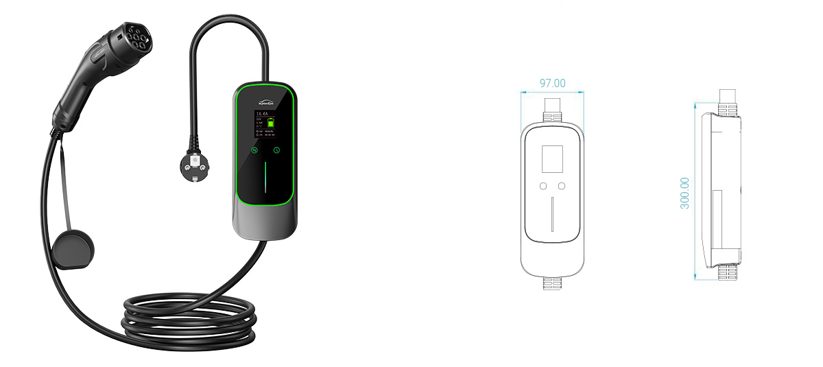 IEC 62196 Type 2 Portable EV Charger Specifications