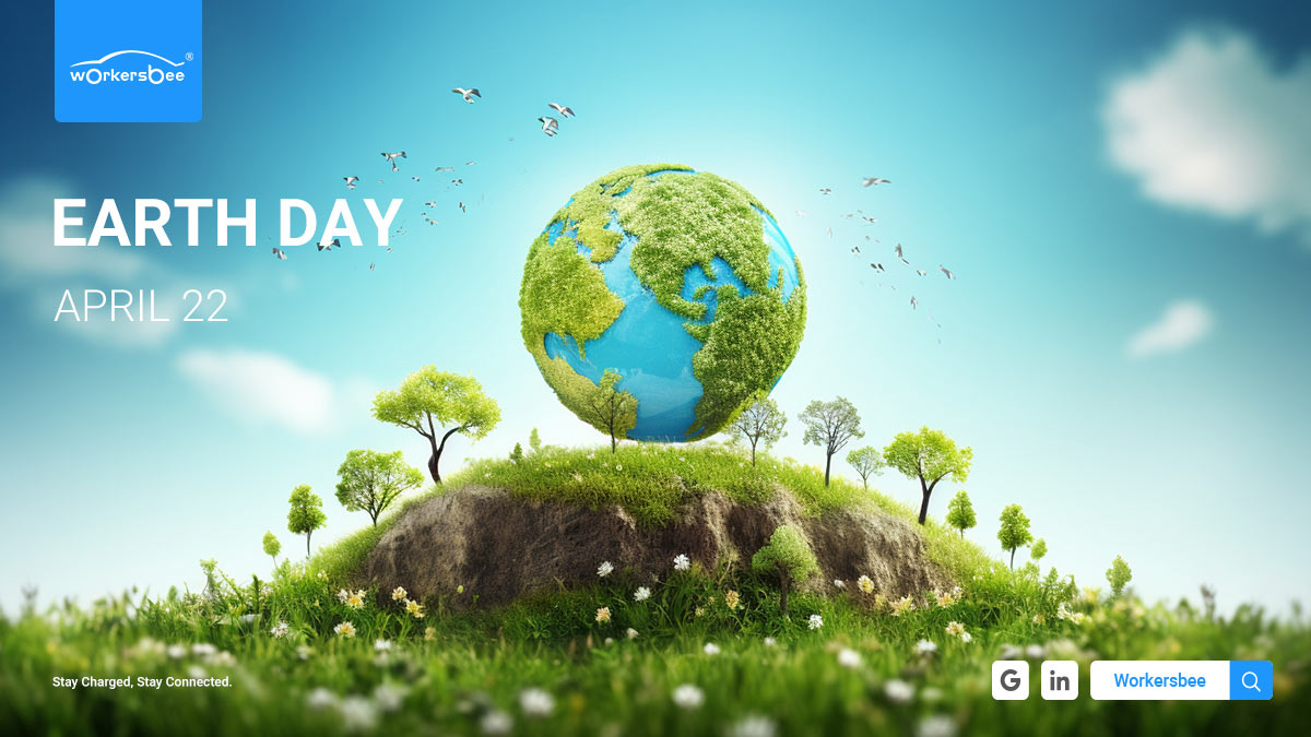 Празднование Дня Земли: внедрение экологически чистой мобильности с помощью передовых решений для зарядки электромобилей Workersbee