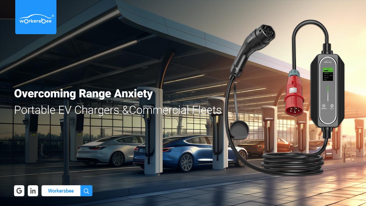 Overcoming Range Anxiety: The Benefits of Portable EV Chargers for Commercial Fleets